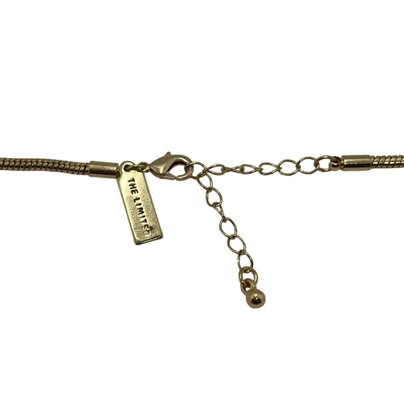 1355 The Limited Green & Gold Necklace - Picture 4 of 4